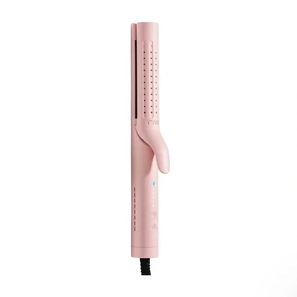Pink TYMO 2-n-1 straightener & curler - Picture 1 of 3